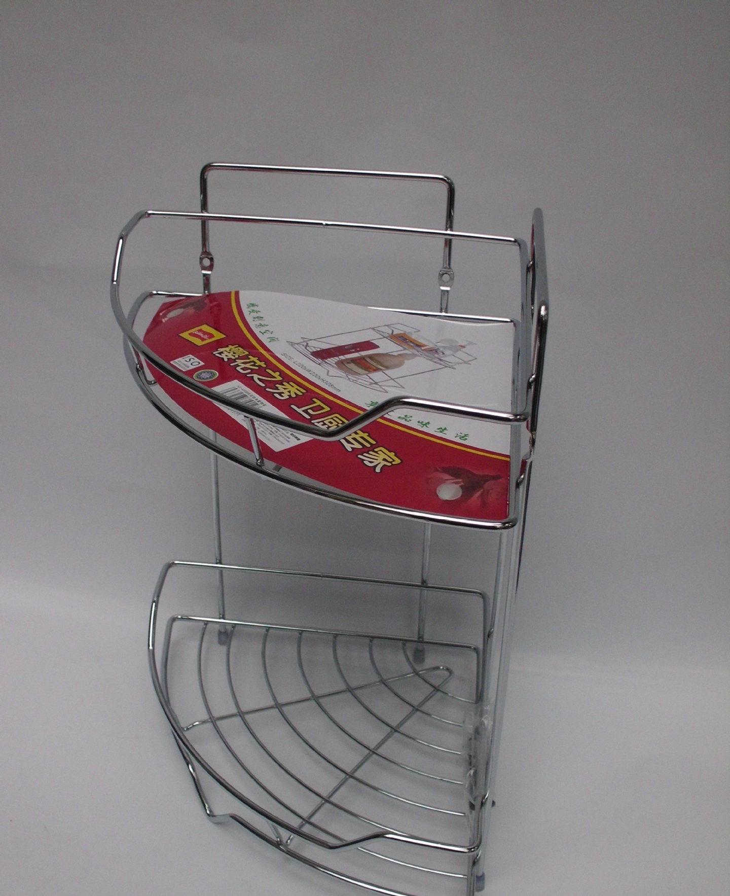 櫻花之秀衛(wèi)廚專家雙層轉(zhuǎn)角架 巧妙收納，打造整潔衛(wèi)浴空間